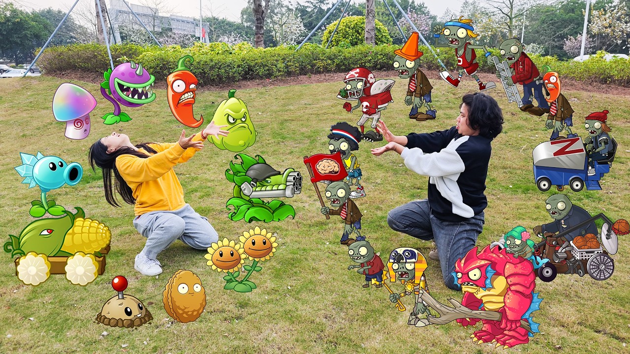 PLANTS VS ZOMBIES:Grass Battle II（defeat the thief）.