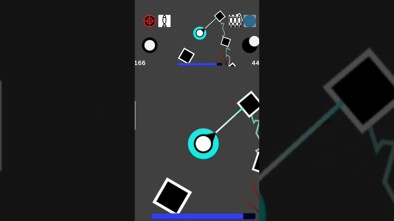 Chain Lightning, one of the weapons I've made for Arms Race, a top down survival shooter