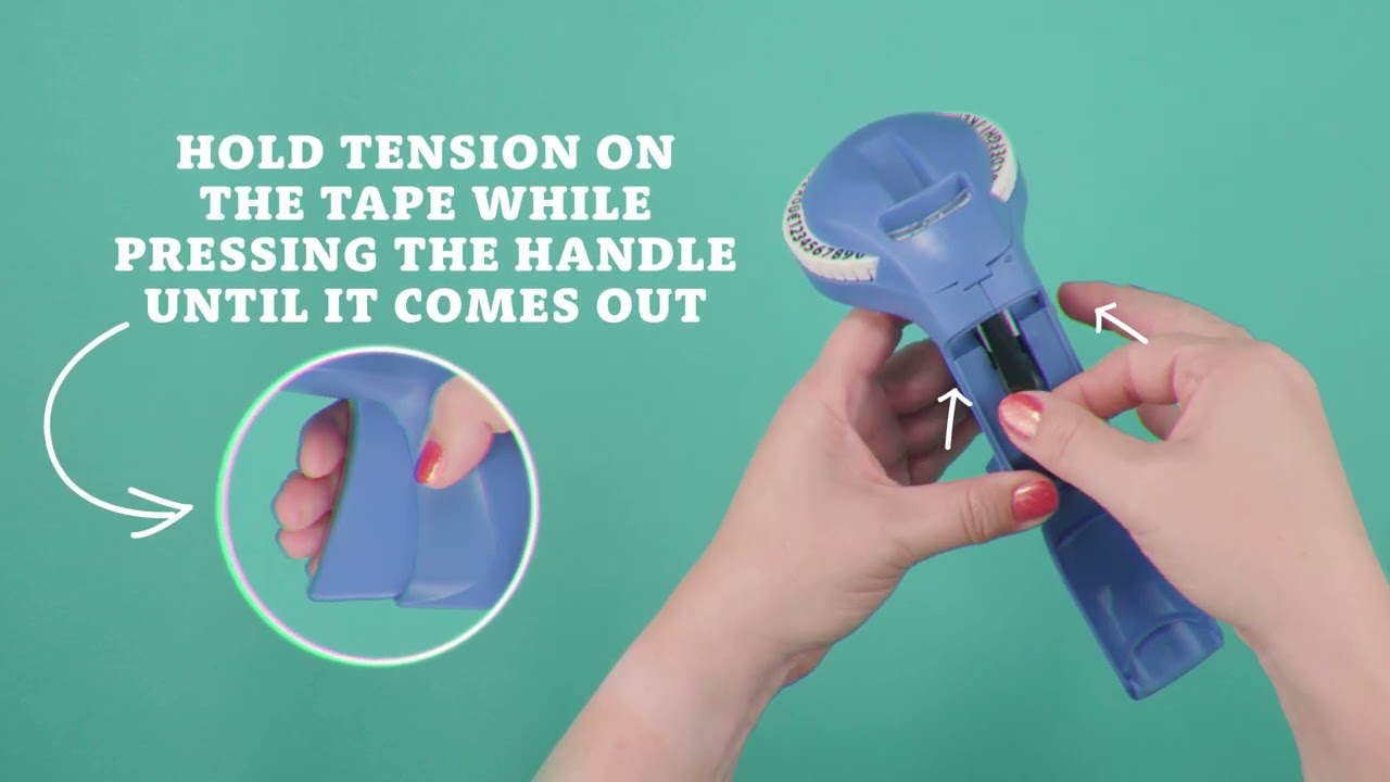 Instructions for the Crafts&Co Embossing label puncher