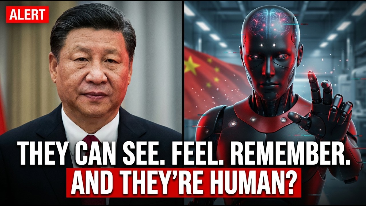 These New Chinese Robots Have Human Senses Touch Vision Smell And Memory