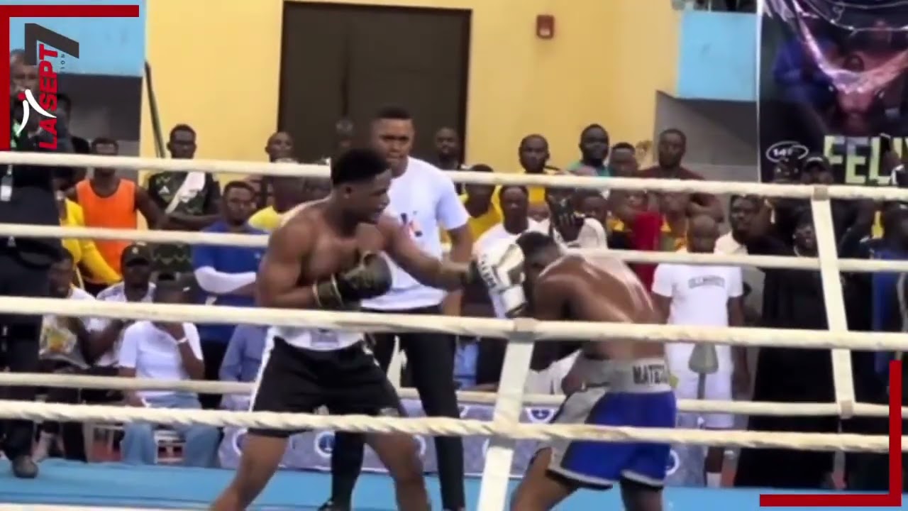  FÉLIX SV PANTHÈRE COMBAT DE BOXE ANGLAISE BRAZAVILLE 