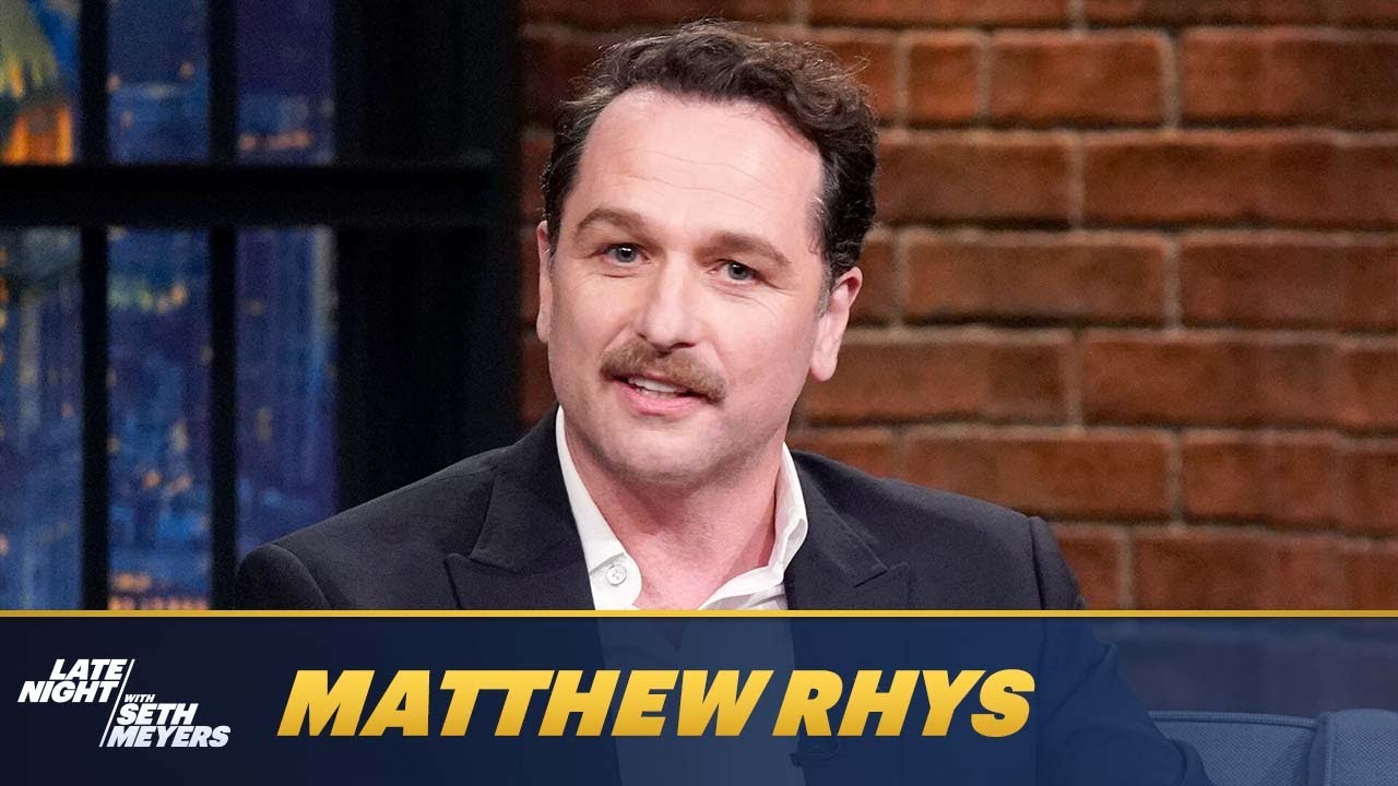 Seth Challenges Matthew Rhys to a Saint David's Day Leek Eating Competition