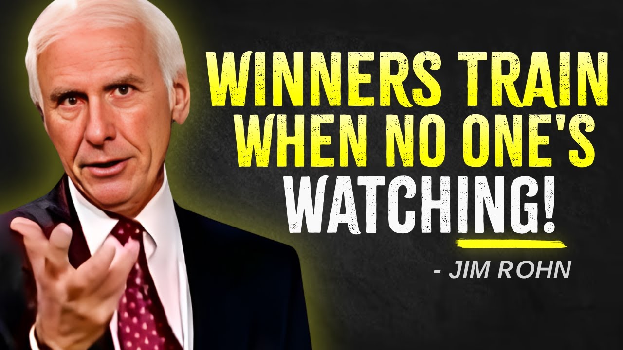 WINNERS Train When No One’s Watching | Jim Rohn Motivation