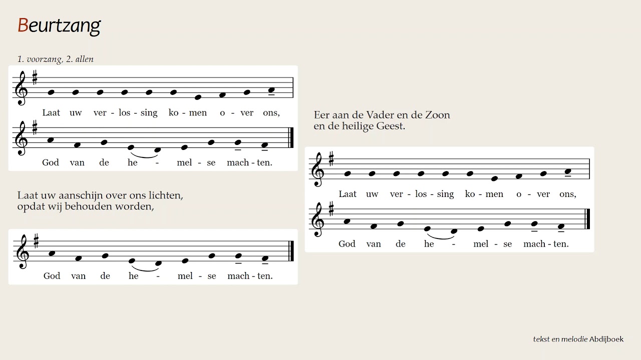 Laat uw verlossing komen over ons (Cappella Nicolai, Michael Hedley)