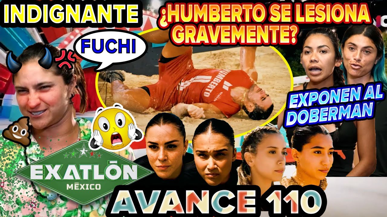 EXPONEN AL DOBERMAN💥 HUMBERTO SE LESIONA😮 LEYENDA EN EL DRAFT 3 109 avance 110 #exatlón México 2026