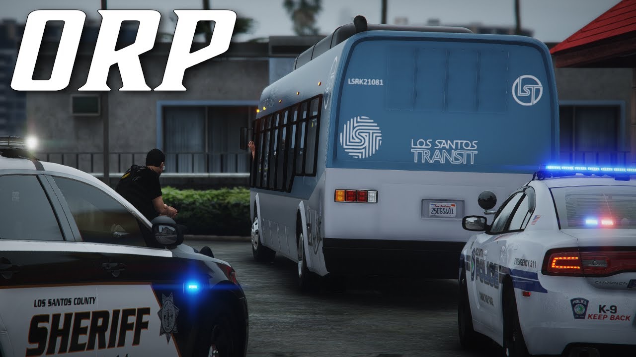 Holding A Bus Hostage In GTA RP | OceansideRP