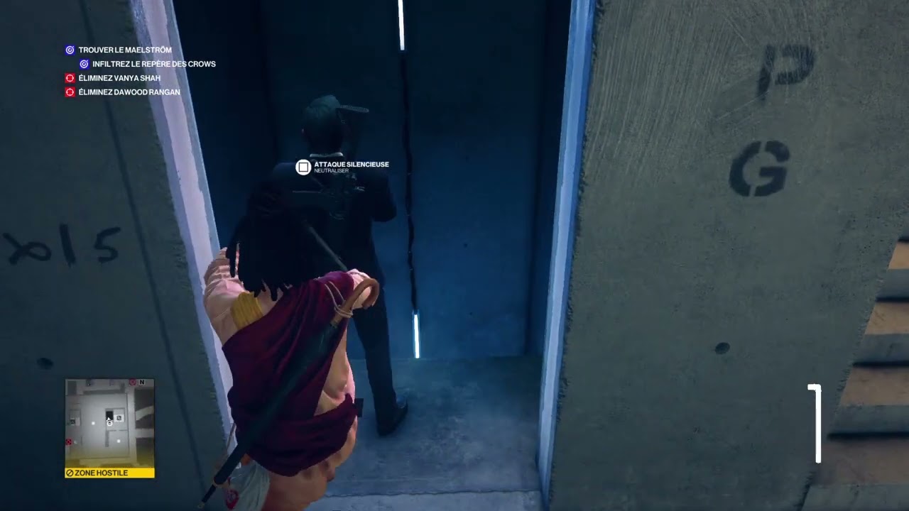 Hitman 3 - Bombay - Inde - oiseau de proie