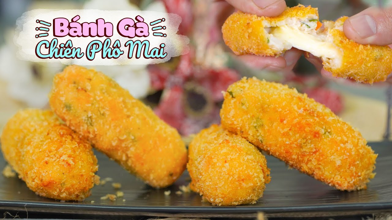 Bánh Gà Chiên Phô Mai Thơm Lừng Béo Ngậy Ai Cũng Làm Được | Feedy VN
