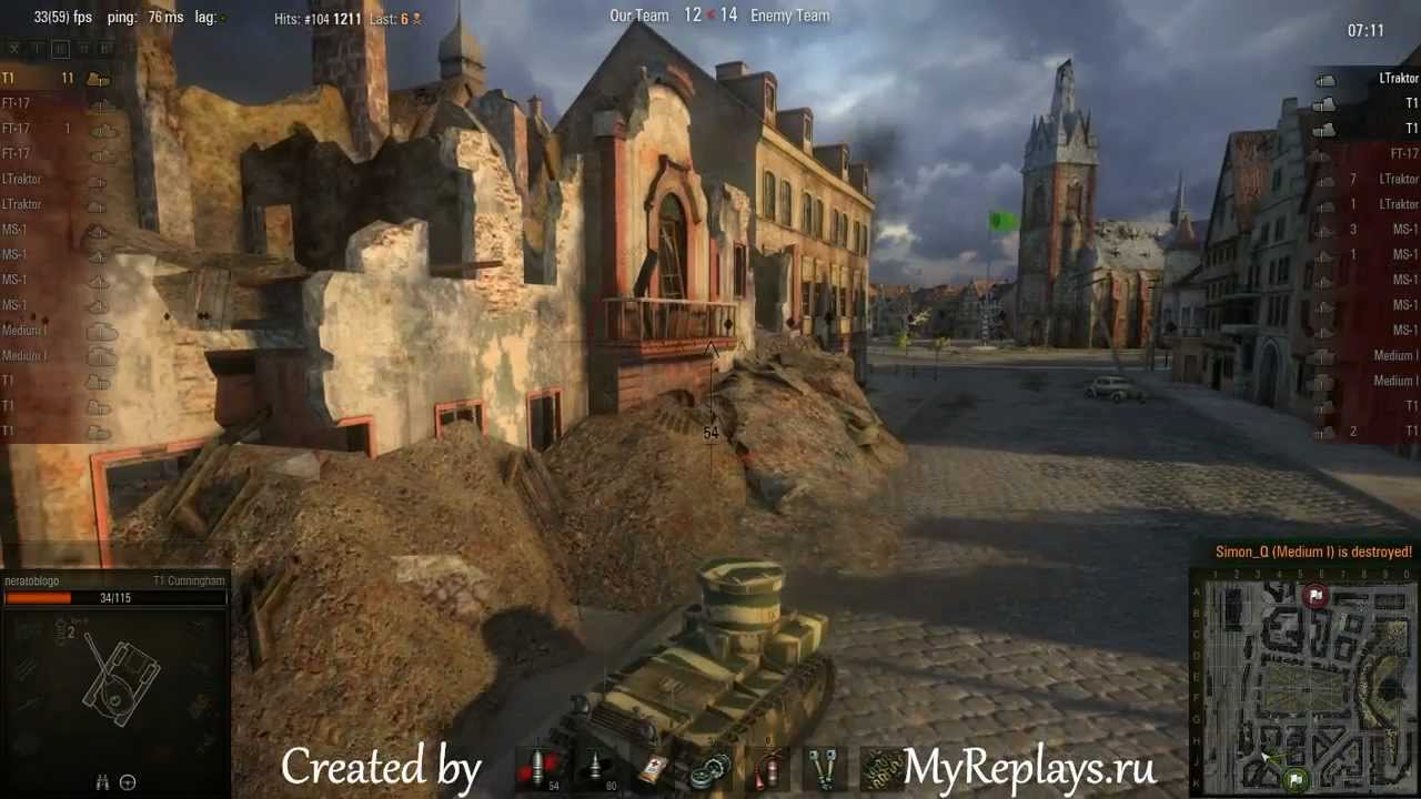 World of Tanks: Raseiniai Heroes Medal, Kolobanov, De Langlades medals. Himmelsdorf, T1 Cunningham)
