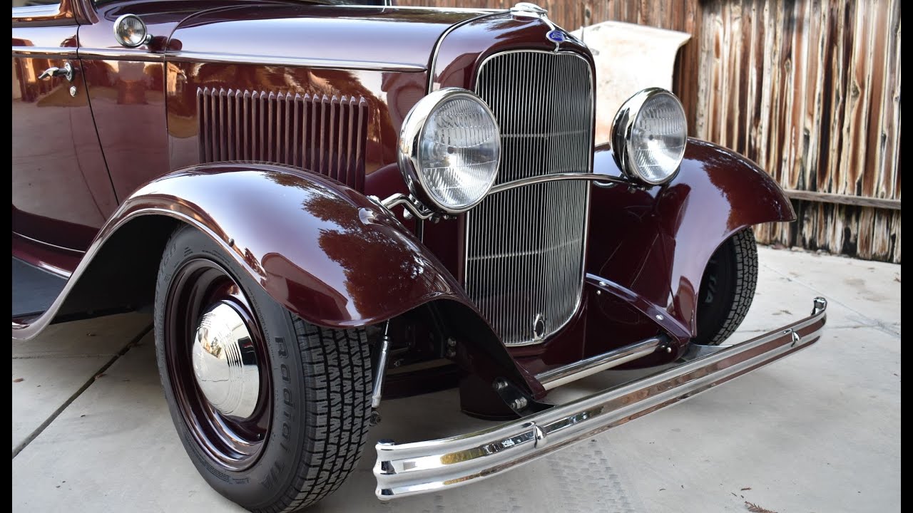 1932 Ford 3 Window Coupe SOLD 