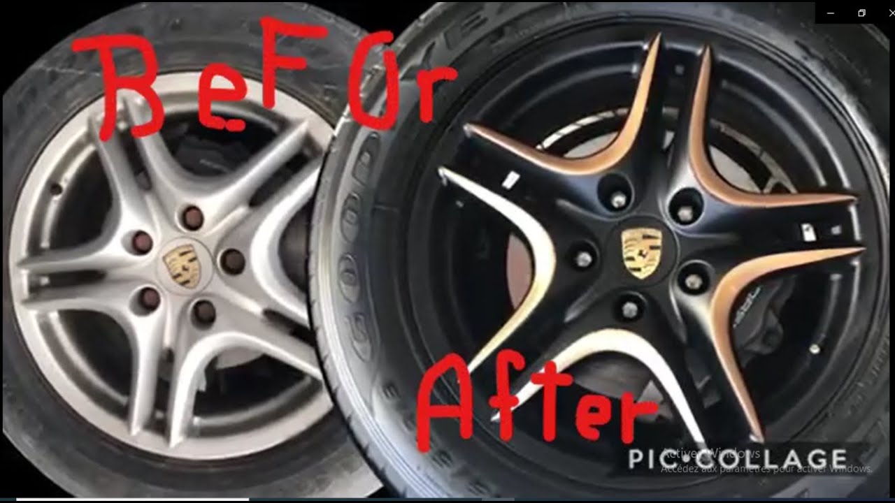 Wheels restoration & custom painting method / it’s Another dimensions idea 💡