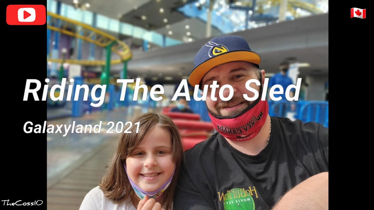 Riding The Auto Sled At Galaxyland In West Edmonton Mall- September 2021🎢 🇨🇦