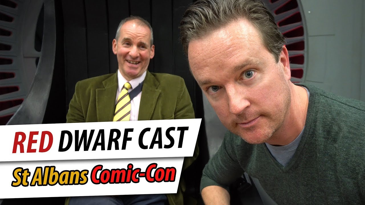Red Dwarf Chris Barrie & Mark Dexter at St Albans Comic Con