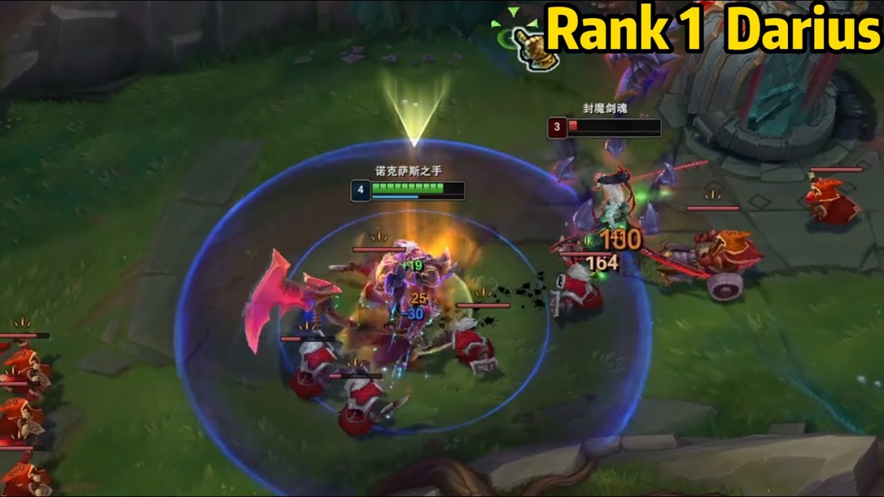 Rank 1 Darius: He is so AGGRESSIVE in the Early Game!