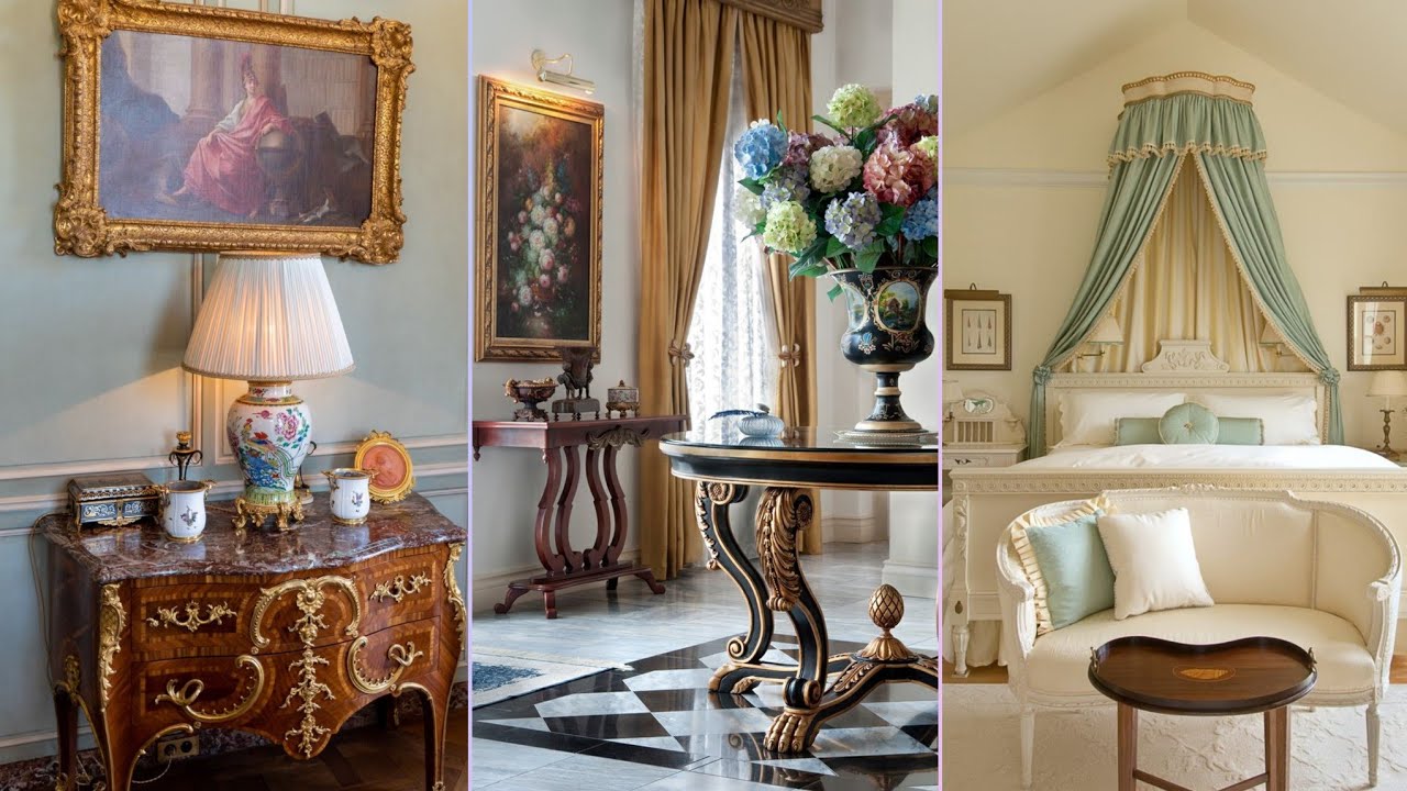 Home decorations in French style| French style home decorating ideas|Vintage Frenchdecor #homedecor