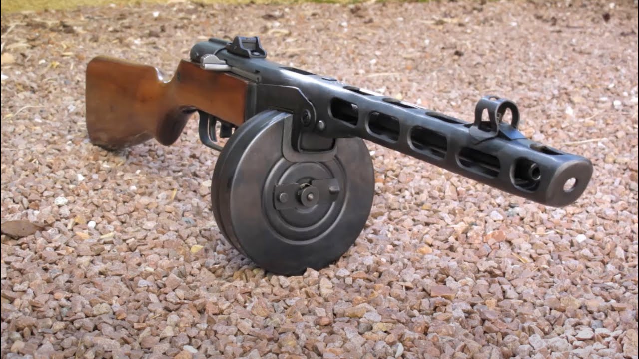 Pistolet-mitrailleur PPSh-41 de 1944 - 1&egrave;re partie : pr&eacute;sentation