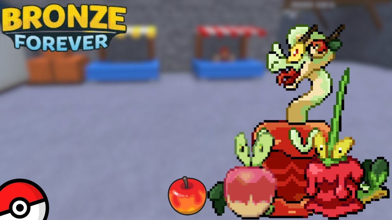 How To Get Applin, Dipplin, and Hydrapple in Pok&eacute;mon Brick Bronze