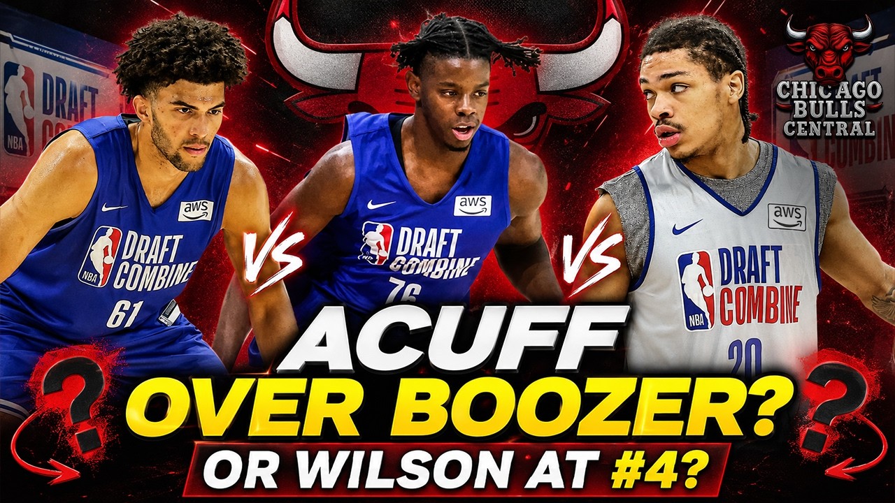 Darius Acuff Over Boozer Or Wilson?! Bulls Draft Debate Gets Spicy | Giddey Out 3 Months!