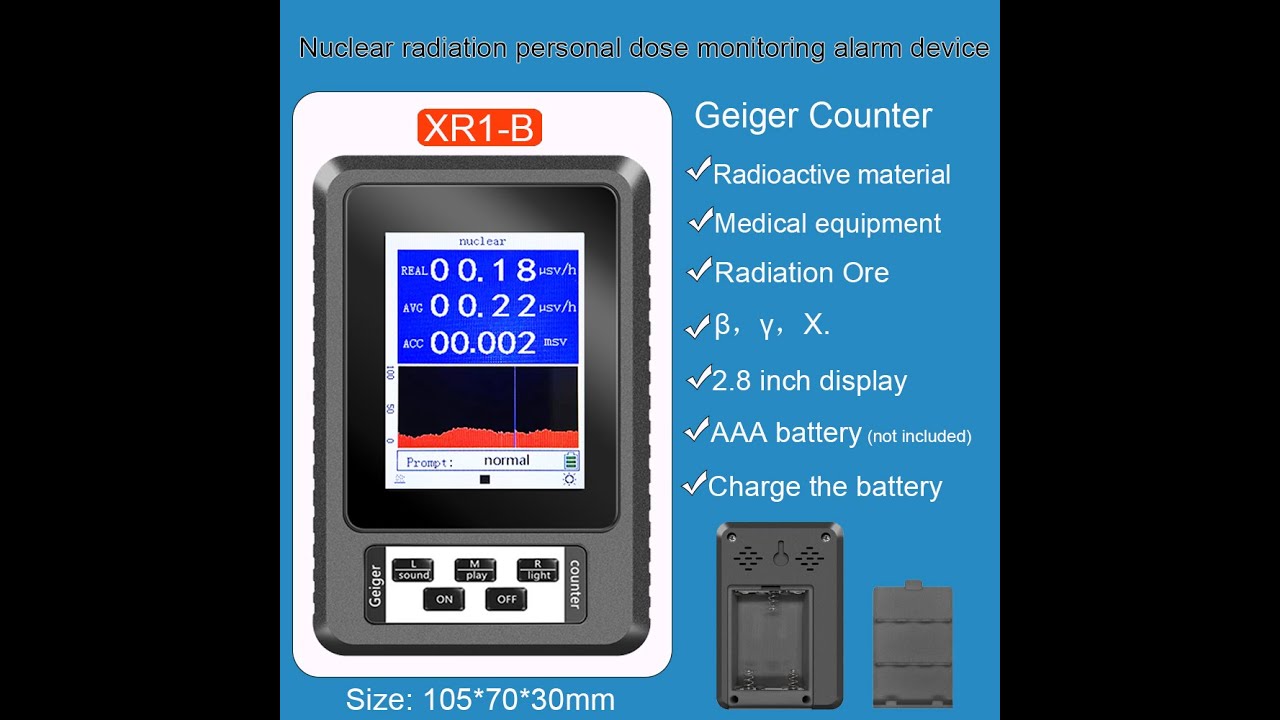 Nuclear Radiation Detector-Model: XR1-B