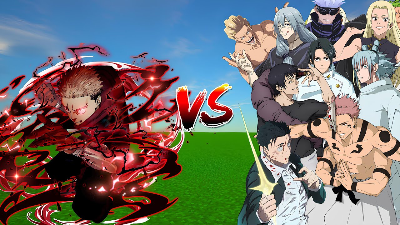 Yuji Itadori (Shinjuku Showdown) Vs Strongest Jujutsu Kaisen Characters Ver.42
