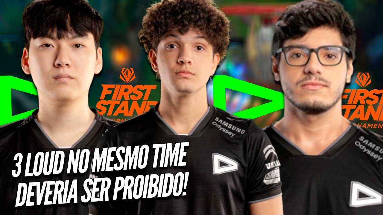 3 LOUD no MESMO TIME, ISSO É ROUBADO DEMAIS!! XYNO, ENVY e YOUNGJAE - TREINO FIRST STAND 2026