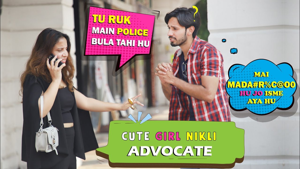 Prank on Advocate (Vakil) Girl Gone Wrong By Arvind Sharma| High court Advocate girl prank