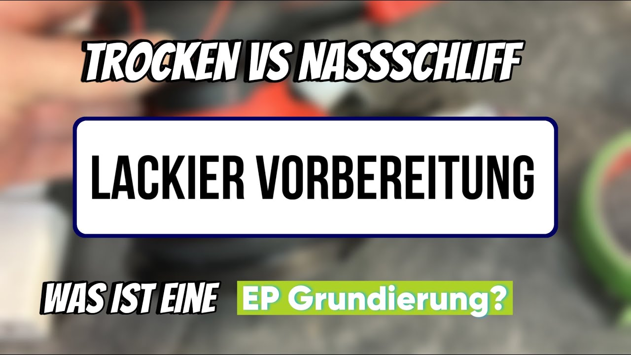 Fahrzeuglackierer und seine Tricks und Livehacks