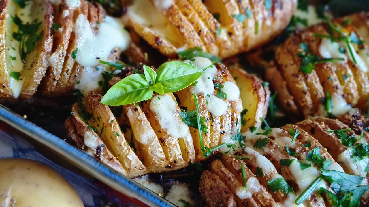 Cartofi evantai simplu si usor un adevarat deliciu