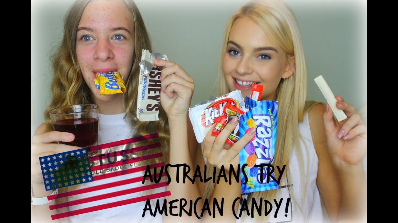 Australians try American Candy! (OLD VIDEO)