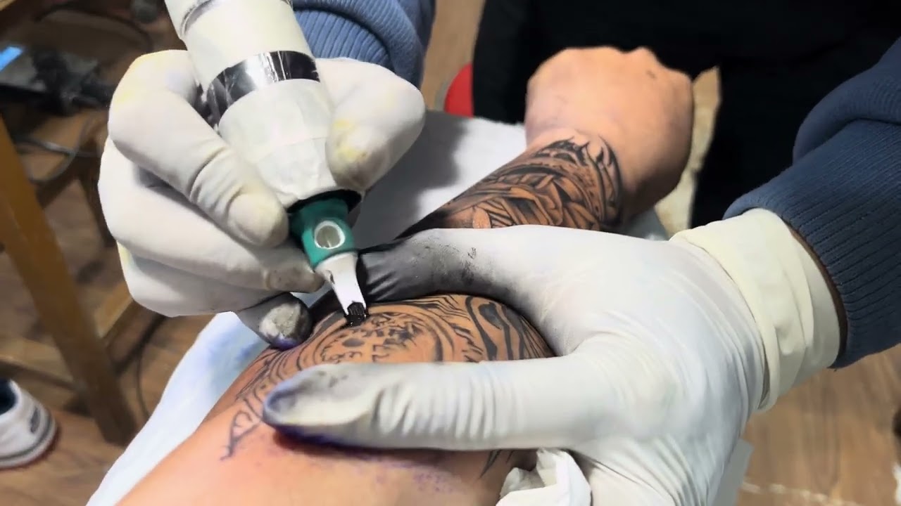 #Bio Mechanical tattoo#TattooVenture#Abin kapali#music by VN Video Editor cruisin’ the coast#sketch#