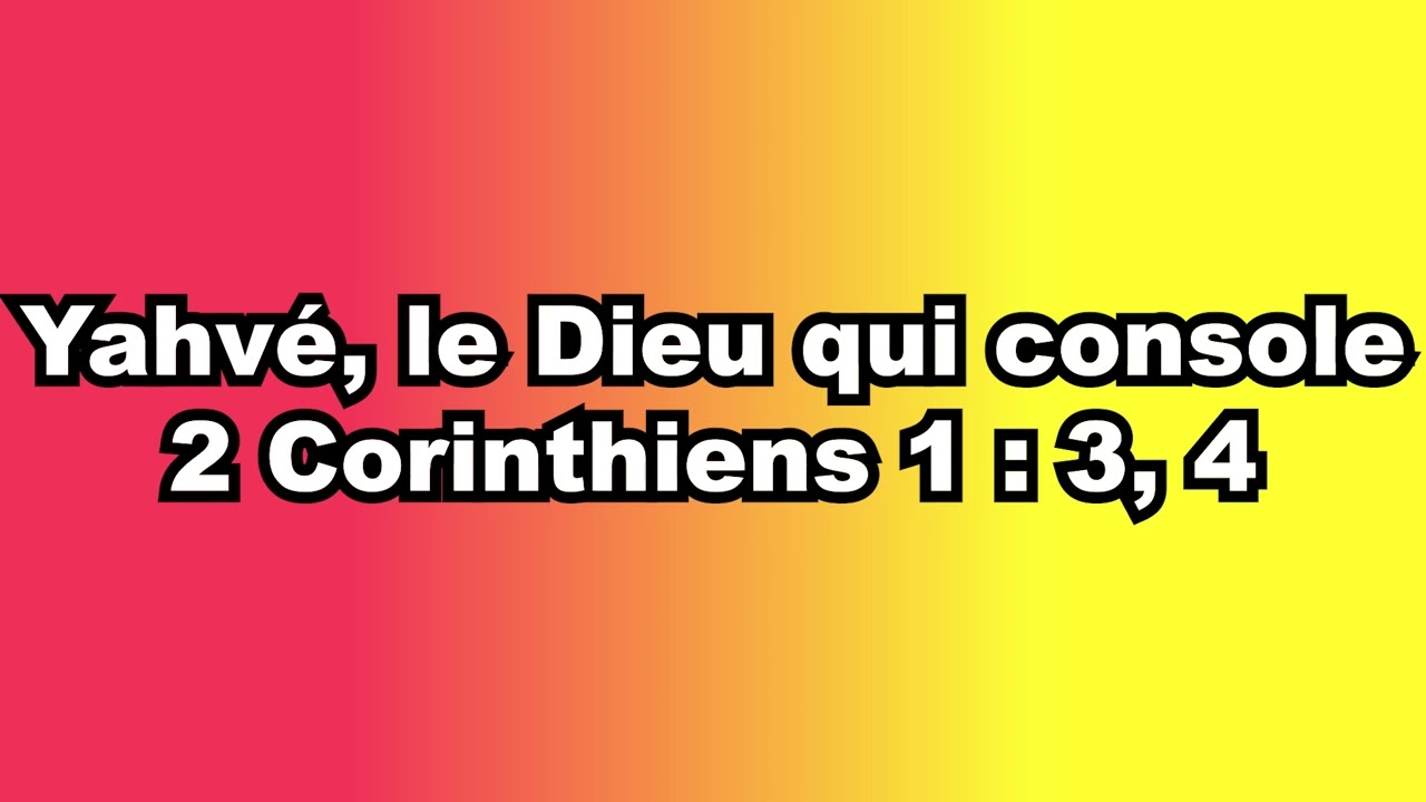 Dieu console