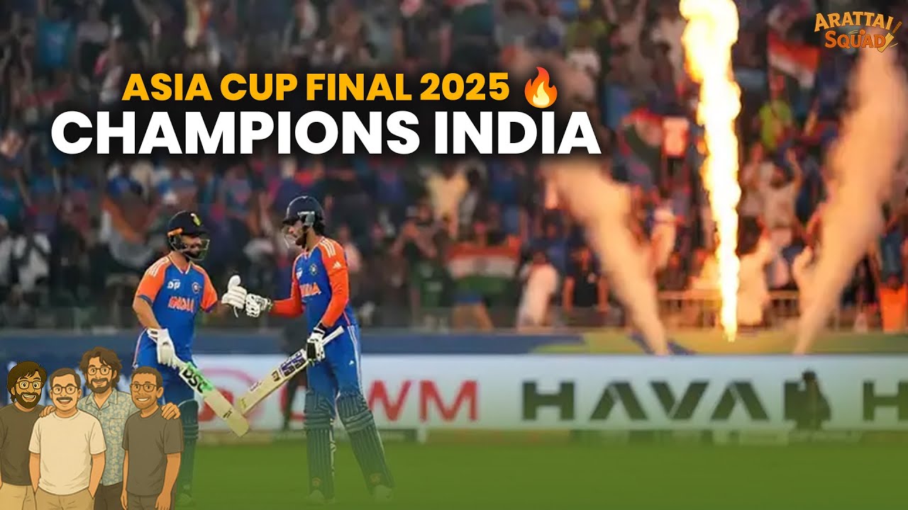 India Beats Pakistan in Thrilling Asia Cup 2025 Final! 🏆🔥 | Dubai Showdown