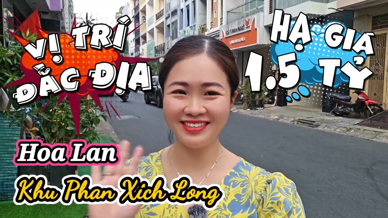 Hạ 1.5 tỷ | Bán nhà mặt tiền Phú Nhuận khu VIP Phan Xích Long, đường Hoa Lan
