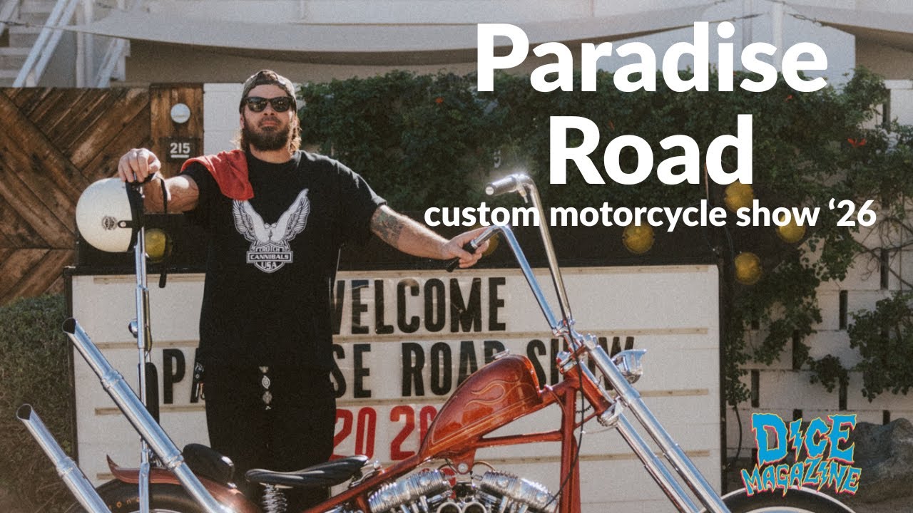 Выставка кастомных мотоциклов Paradise Road #DicEtv