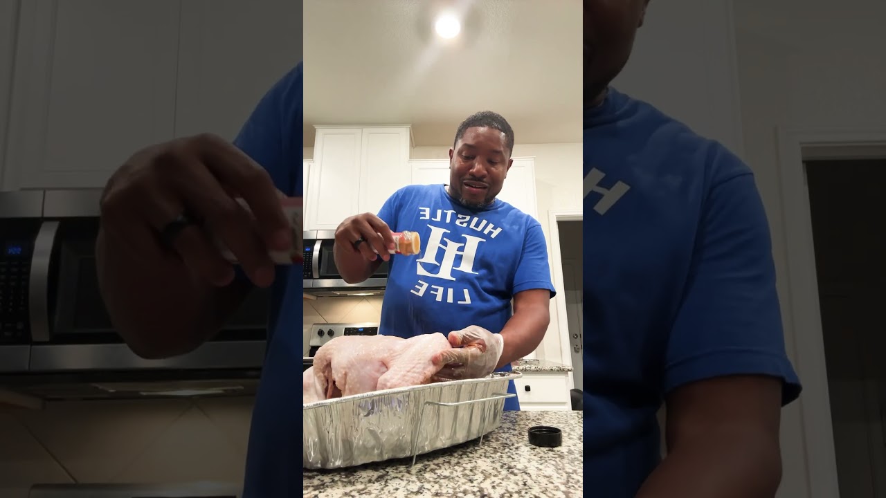 Seasoning my turkey 