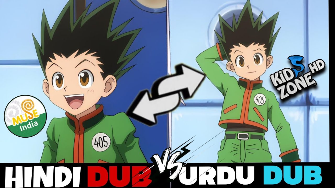 Hunter x Hunter Hindi Dub vs Urdu Dub | Which One is Better? | Full Comparison & Review