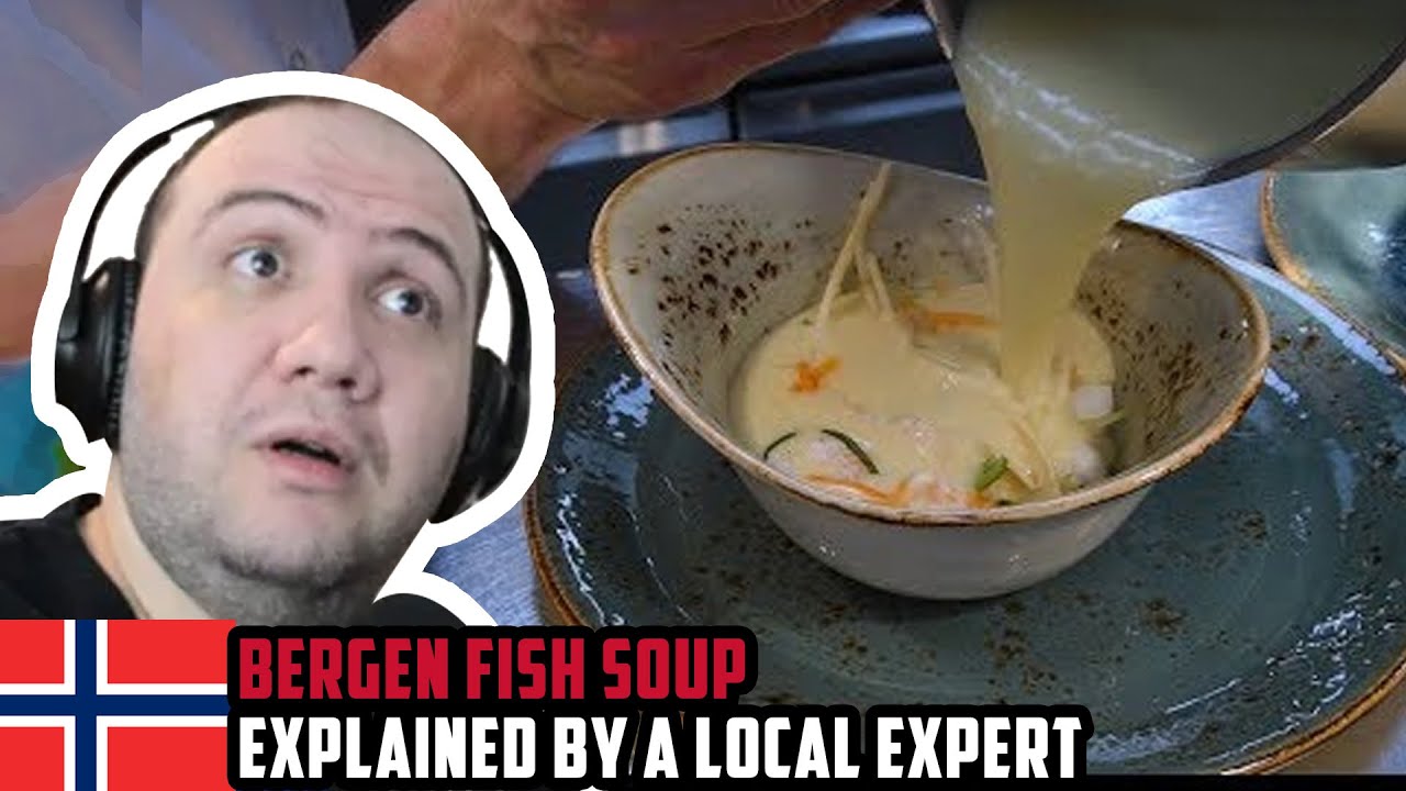 🇳🇴 Bergen fish soup – explained by a local expert | TEACHER PAUL REACTS NORGE | NORWAY