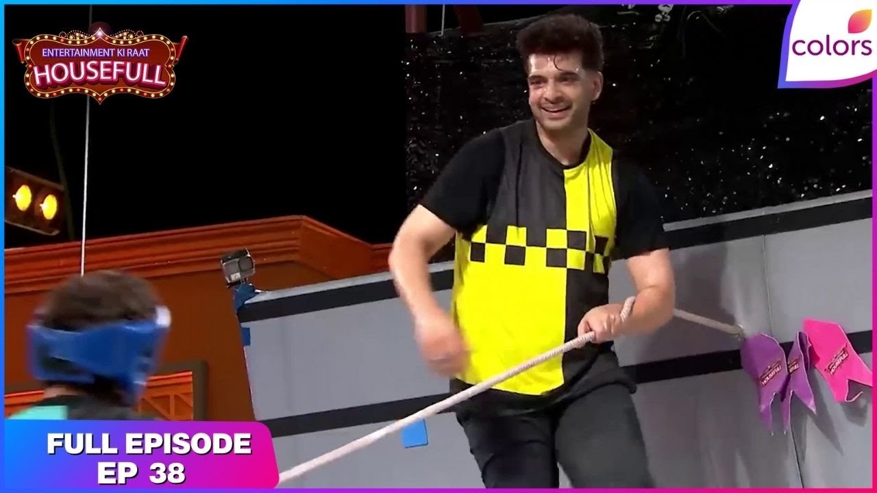 Entertainment Ki Raat Housefull | Full Ep. 38 | The slippery floor challenge | Colors TV