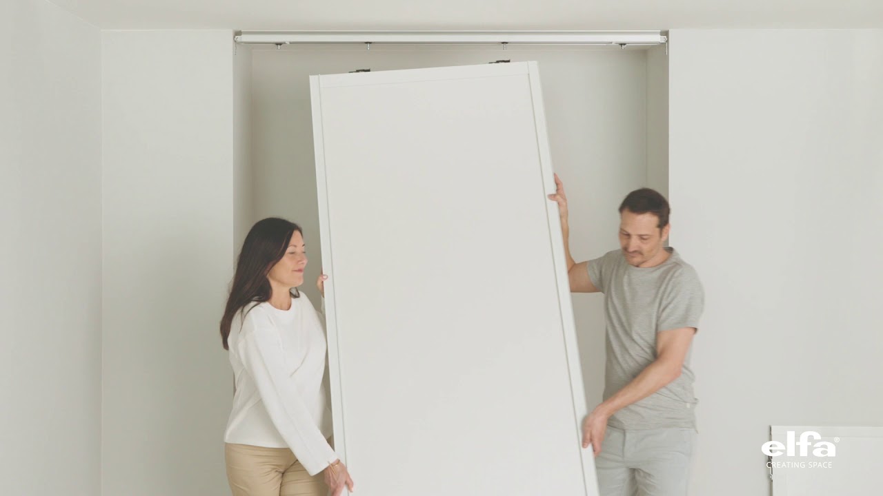 Elfa Assembly Instructions: Elfa Top hung sliding doors Artic