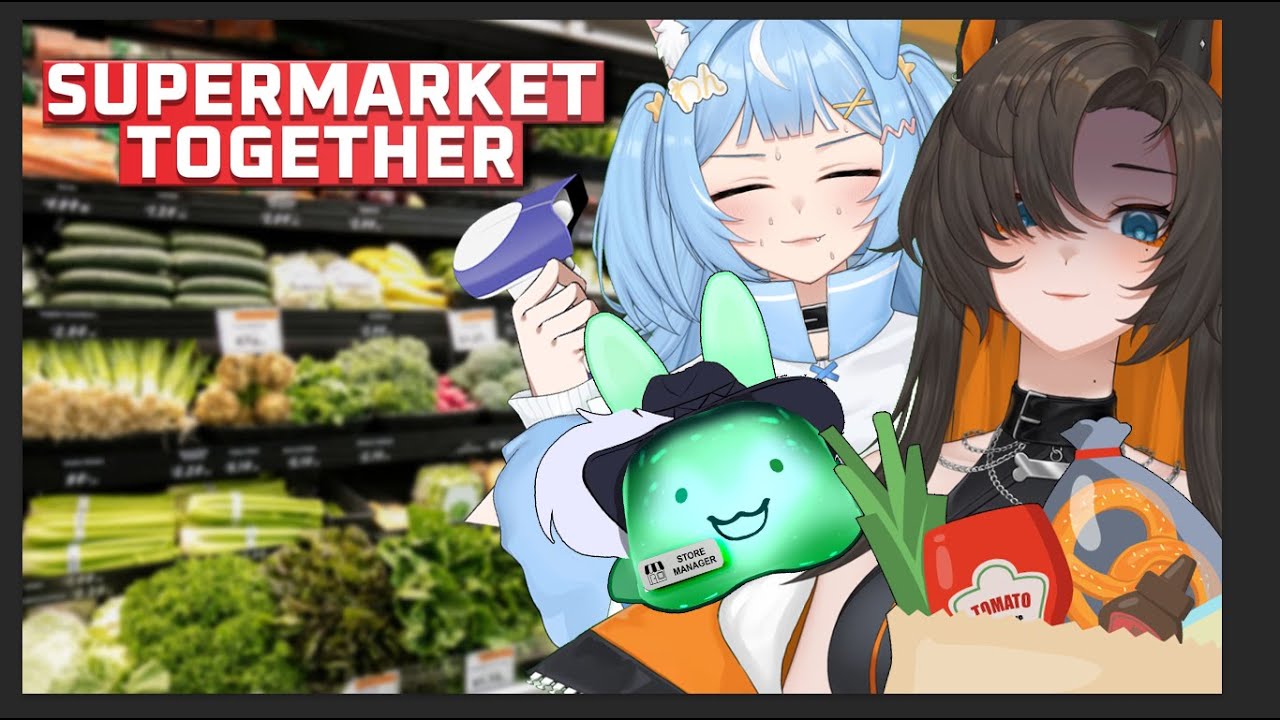 A slime tries to manage 2 DOGGOS w/@namonaru and @rurururua