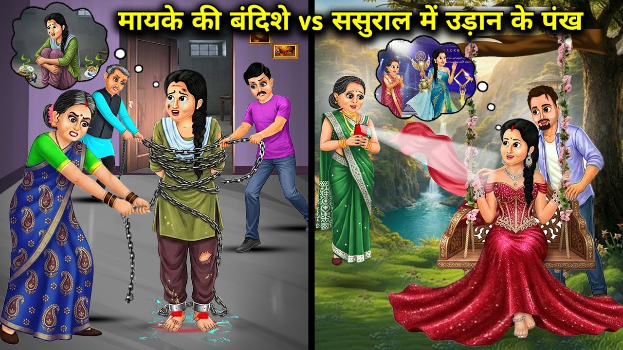 मायके की बंदिशे vs ससुराल में उड़ान के पंख||Restrictions of the parental home vs wings of flight in