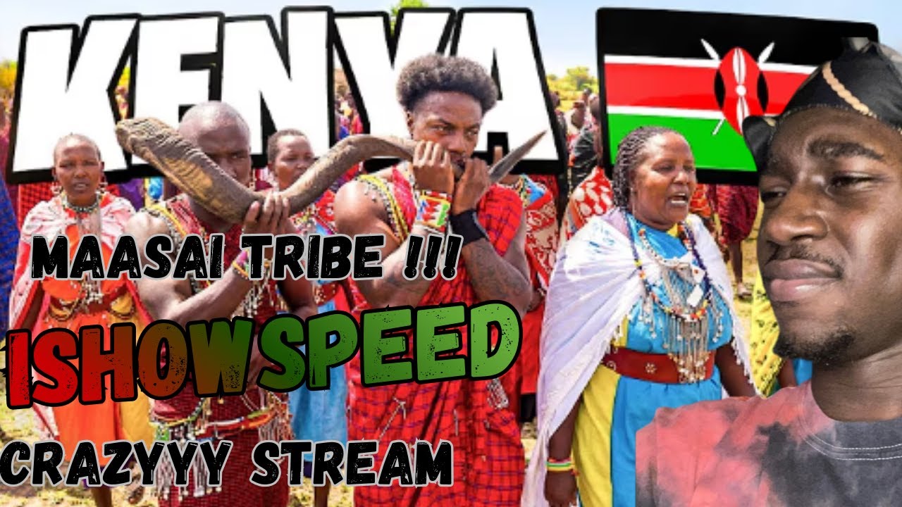 KENYA STREAM !!! Crizzy Reacts to-iShowSpeed Joins The MAASAI TRIBE! 🇰🇪#ishowspeed #ishowspeedshorts