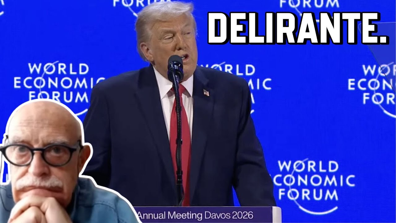 IL DISCORSO DELIRANTE di TRUMP a DAVOS, ANALISI con DANIELE MORO