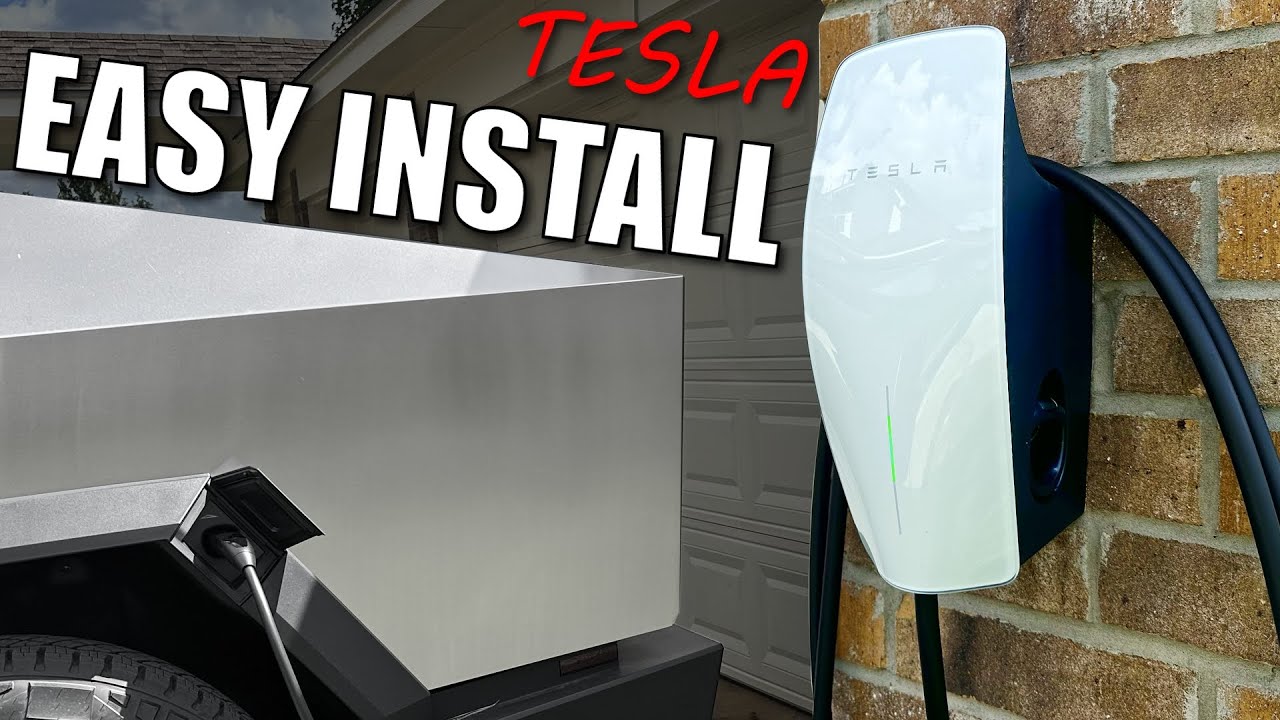 Как установить универсальное зарядное устройство Tesla | Схема на 60 А