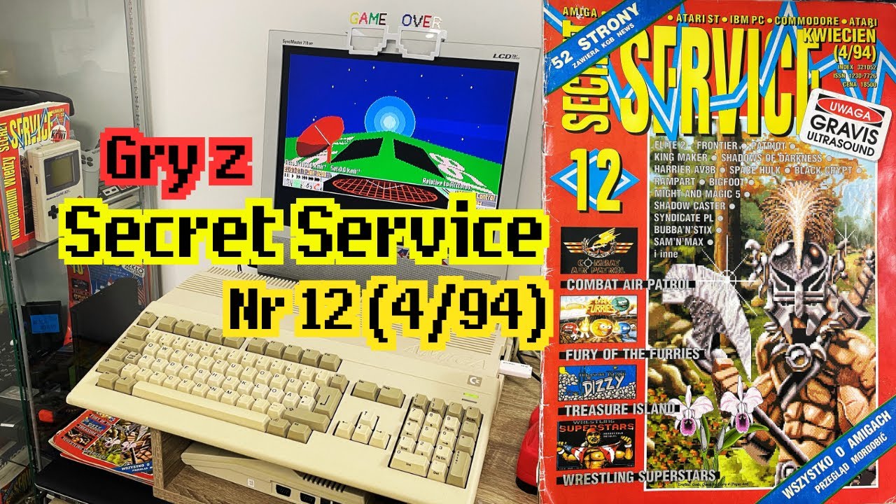Gry z SECRET SERVICE 12 (KWIECIEŃ 1994) - gramy, oceniamy