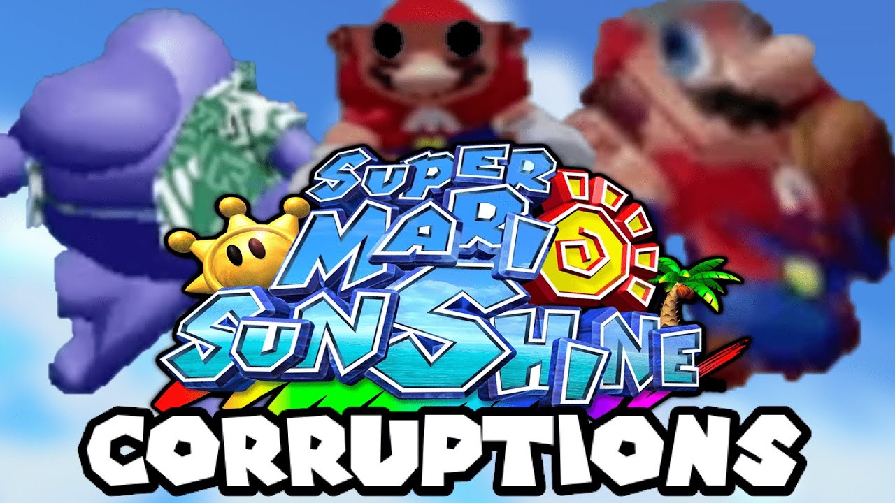 Коррупция в Super Mario Sunshine!