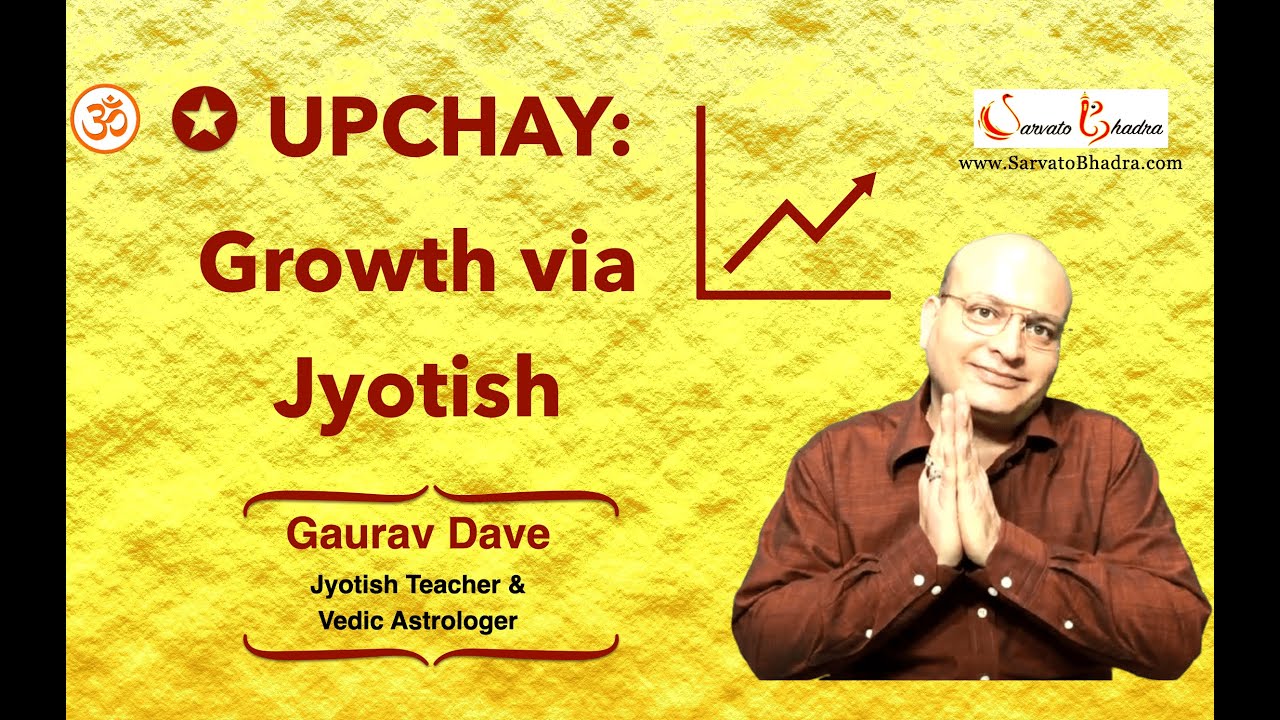 Upchay: The Jyotish concept for Growth with practical utility/ उपचय:  वृद्धि का ज्योतिष सिद्धांत