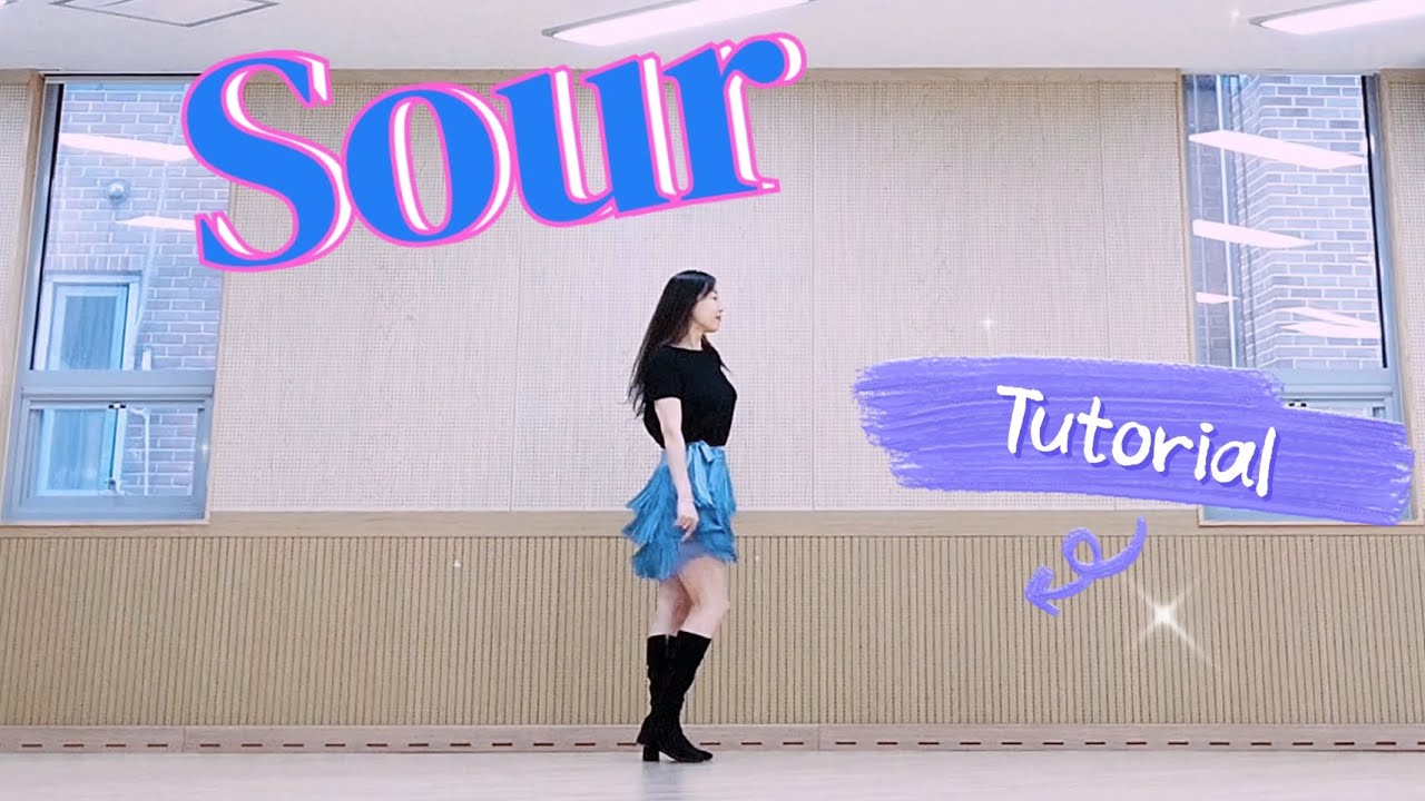 스텝 설명 Sour Linedance Tutorial 사우어 라인댄스