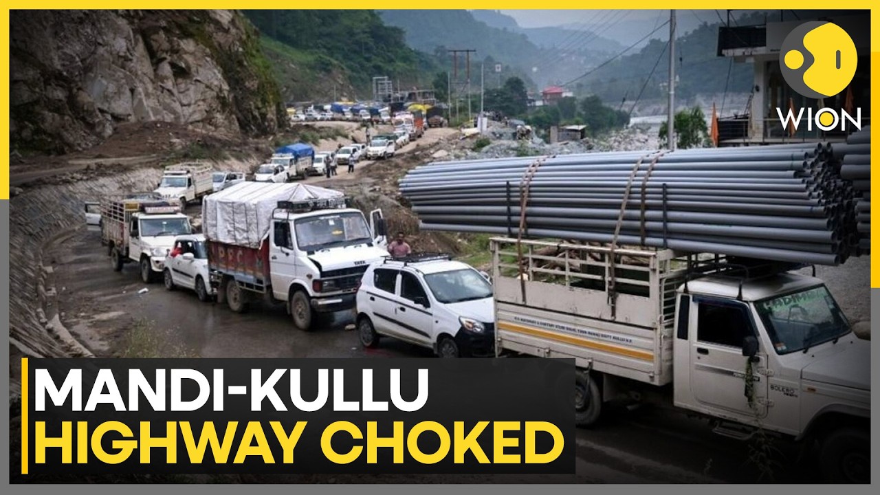 Mandi-Kullu Highway Sees Massive Traffic Amid Tourist Influx | WION