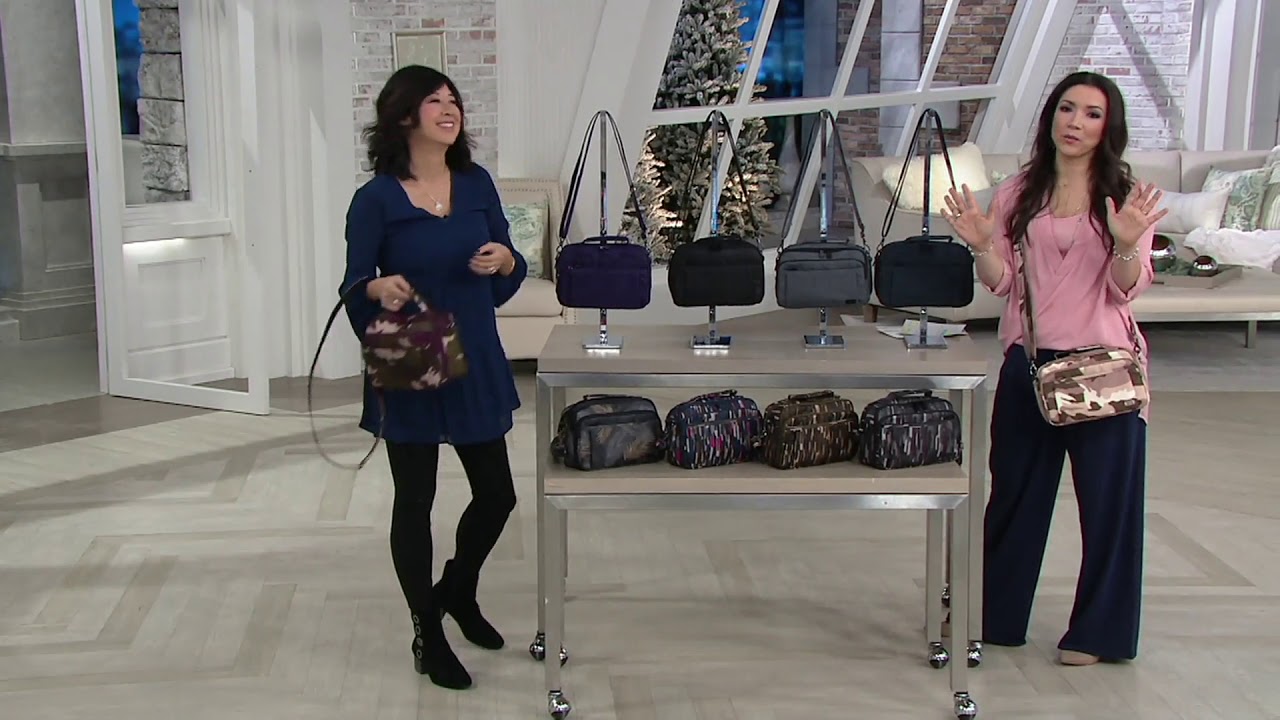 Lug Top Handle Crossbody Bag - Scoop on QVC
